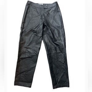 Bagatelle Vintage 90’s Goth Retro Black Leather Pants